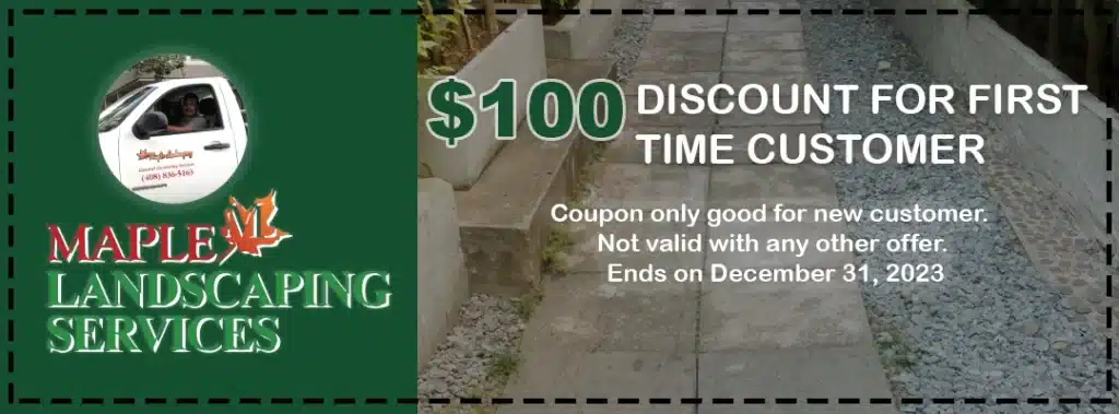 Maple Landscaping 100 Coupon